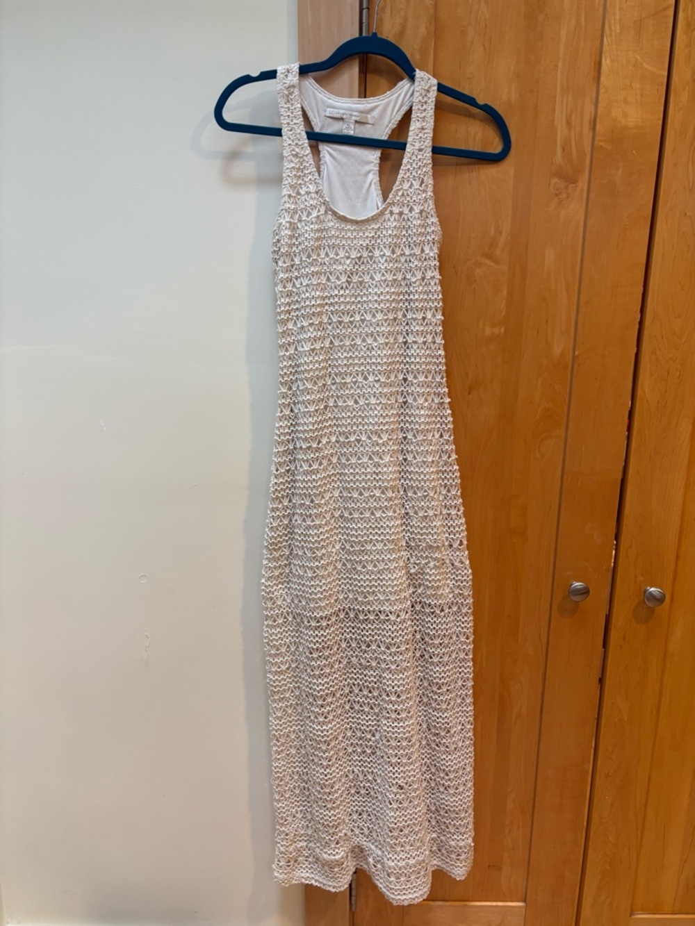 Coachella Crochet long Dress in Cream
